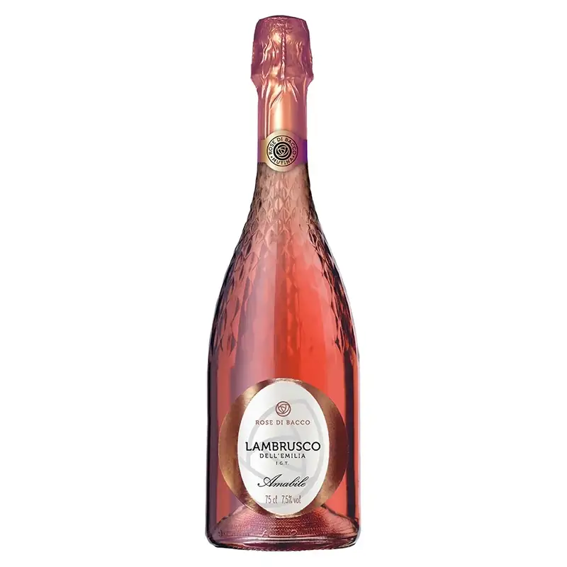 Lambrusco Amabile Rosé, 0,75 l